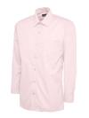 UC709 Mens Poplin Full Sleeve Shirt Pink colour image